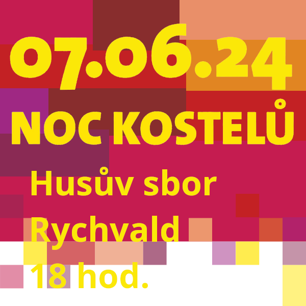 Leták Noc kostelů 2024