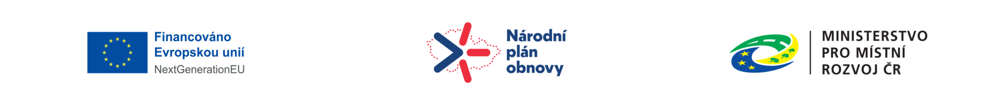 Banner EU, Národní plán obnovy, Ministerstvo pro místní rozvoj