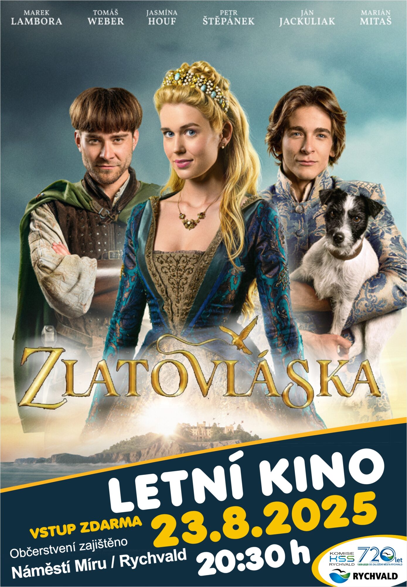 Zlatovláska - letní kino