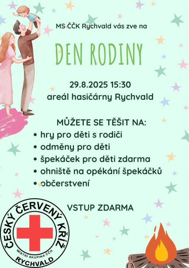 Plakát Den rodiny 2025