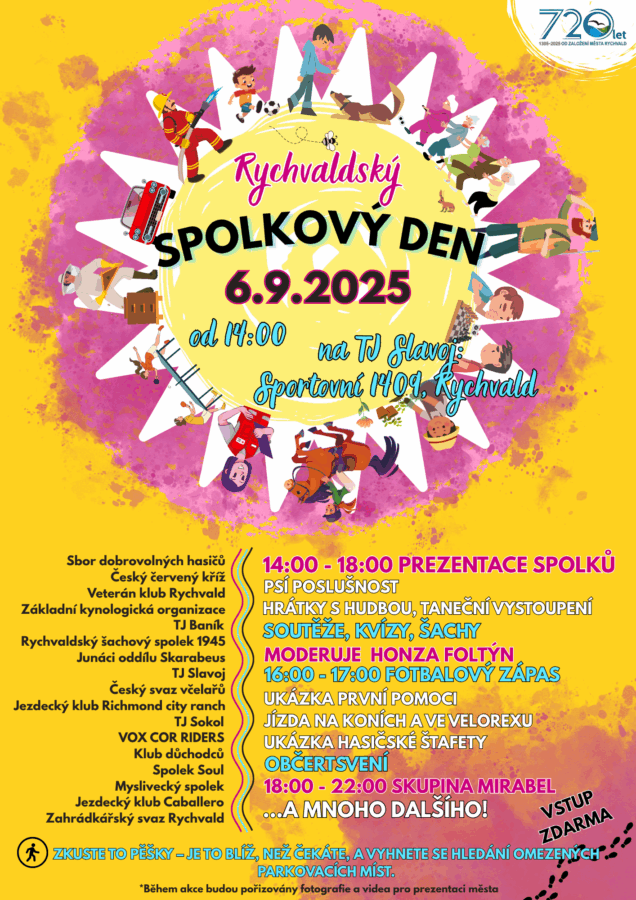 leták - spolkový den Rychvald