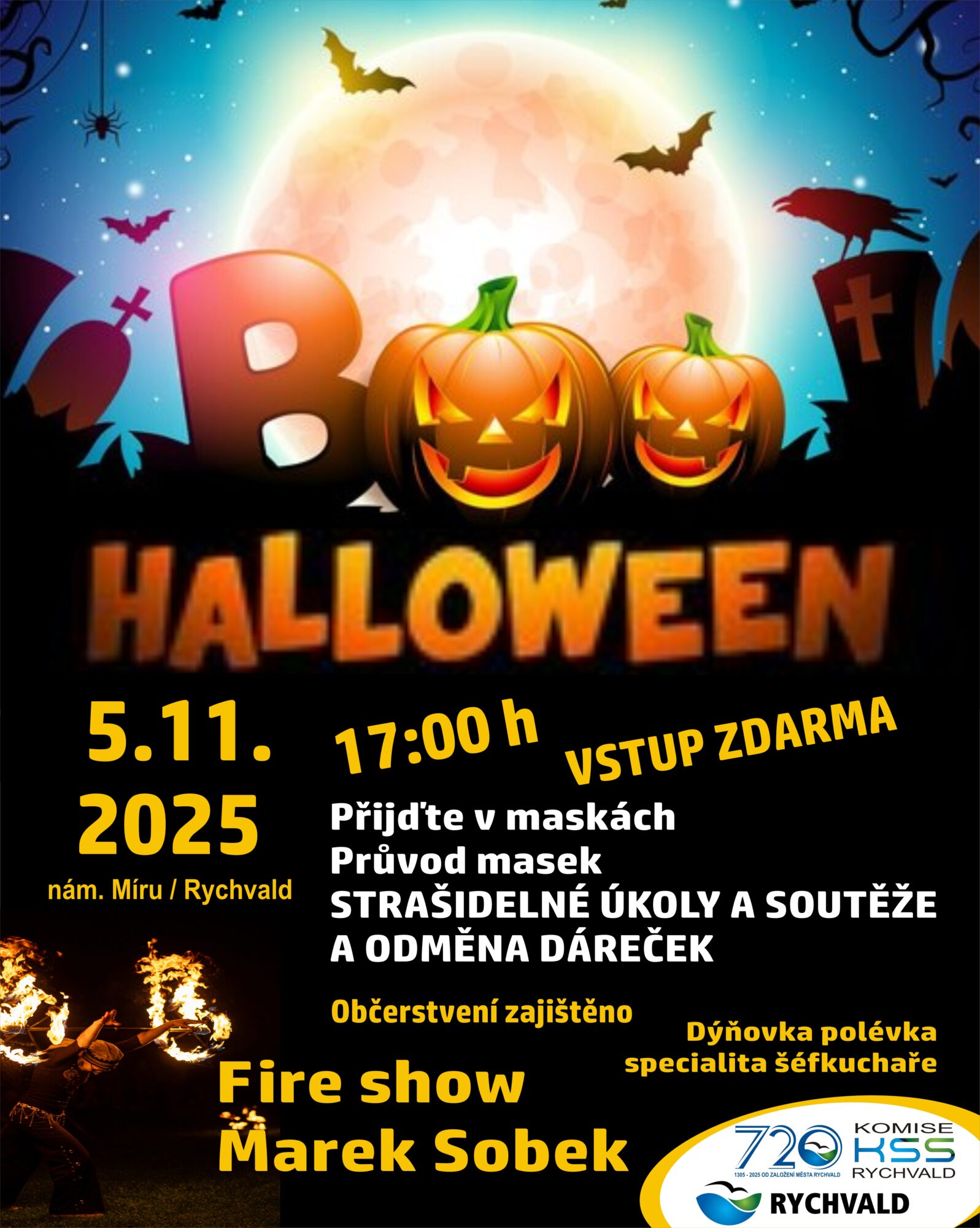 halloween akce - plakát