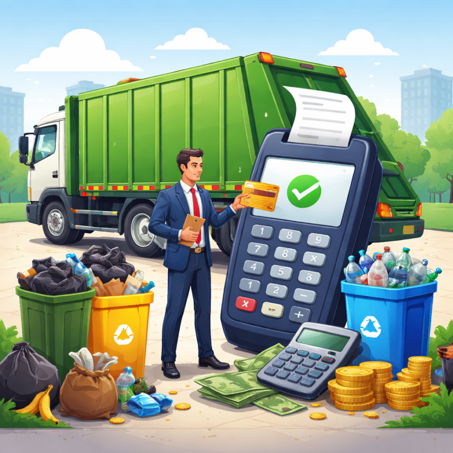 Ilustrační: Poplatek podnikatele za odvoz odpadu