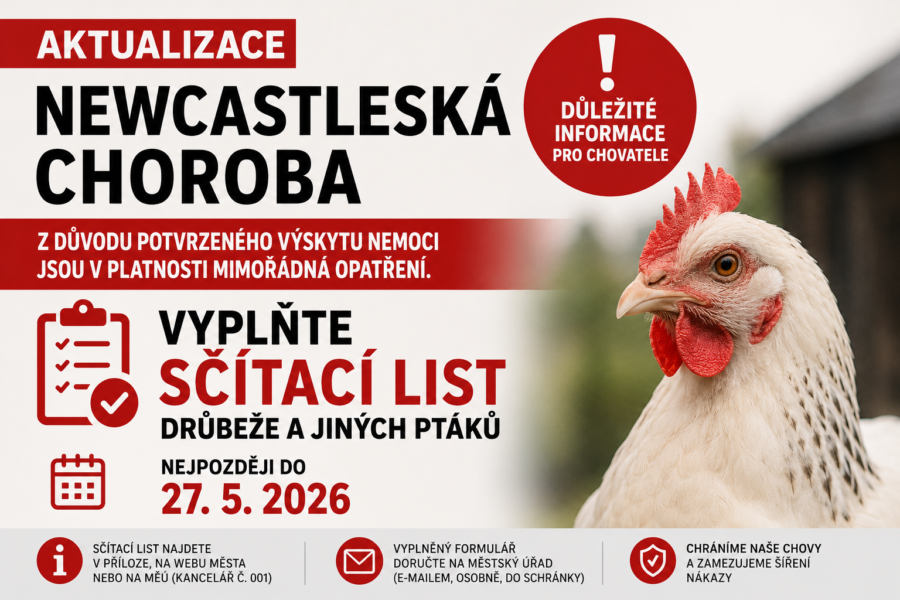 Ptačí chřipka - sčítací list